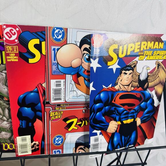 Superman 171-188 190 Lot Last Laugh Joker Our Worlds At War - Picture 6 of 7